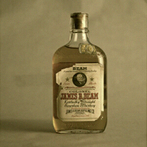 Old James B. Beam bottle
