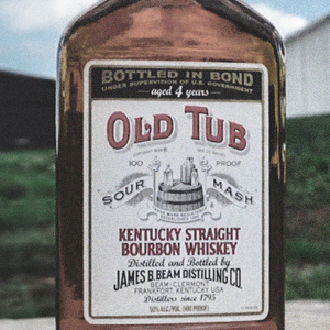 Beam family bourbon—bottled as "Old Tub".
