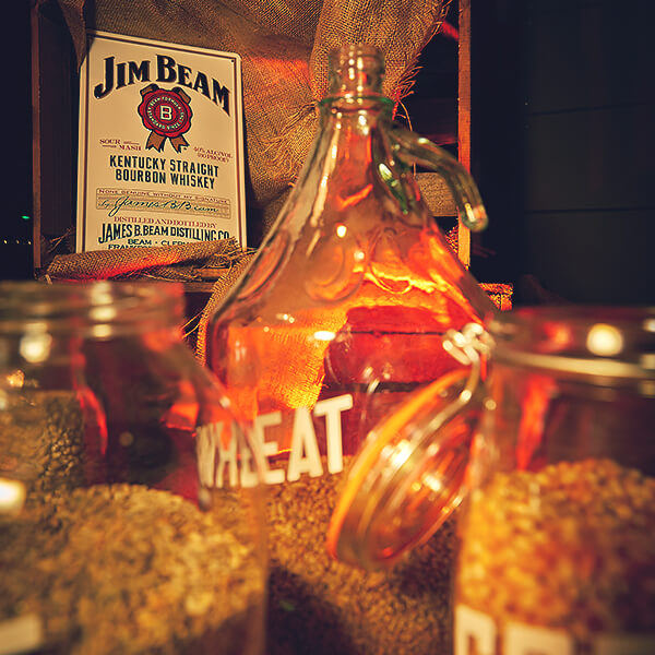 Jim Beam Lagerhaus.
