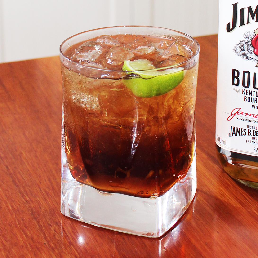 Jim Beam® White and Cola with Lime