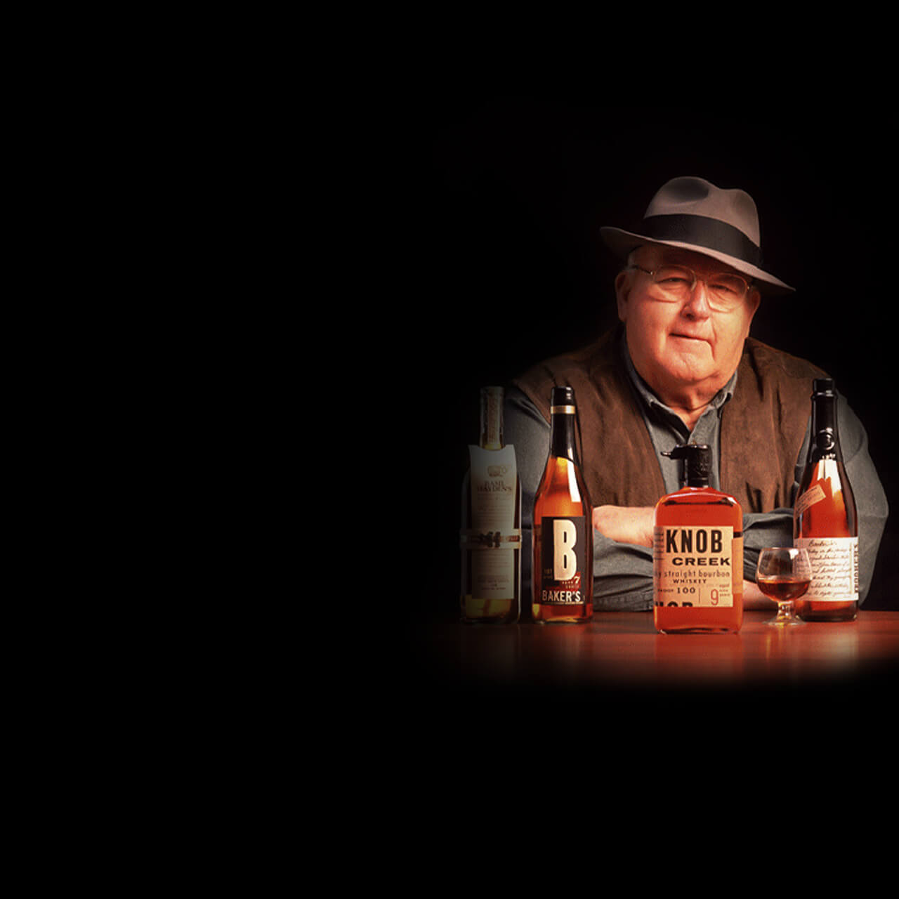 Booker Noe re-introduced bourbon hand-made in small batches.