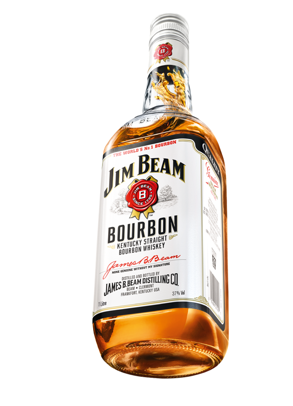 Jim Beam Bourbon White Label 4 yr. 200 ml