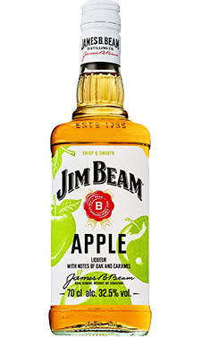 Packshot of Jim Beam Apple.