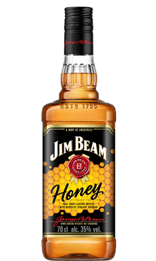 Packshot of Jim Beam Honey.