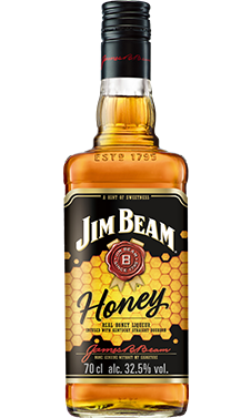 Packshot of Jim Beam Honey.