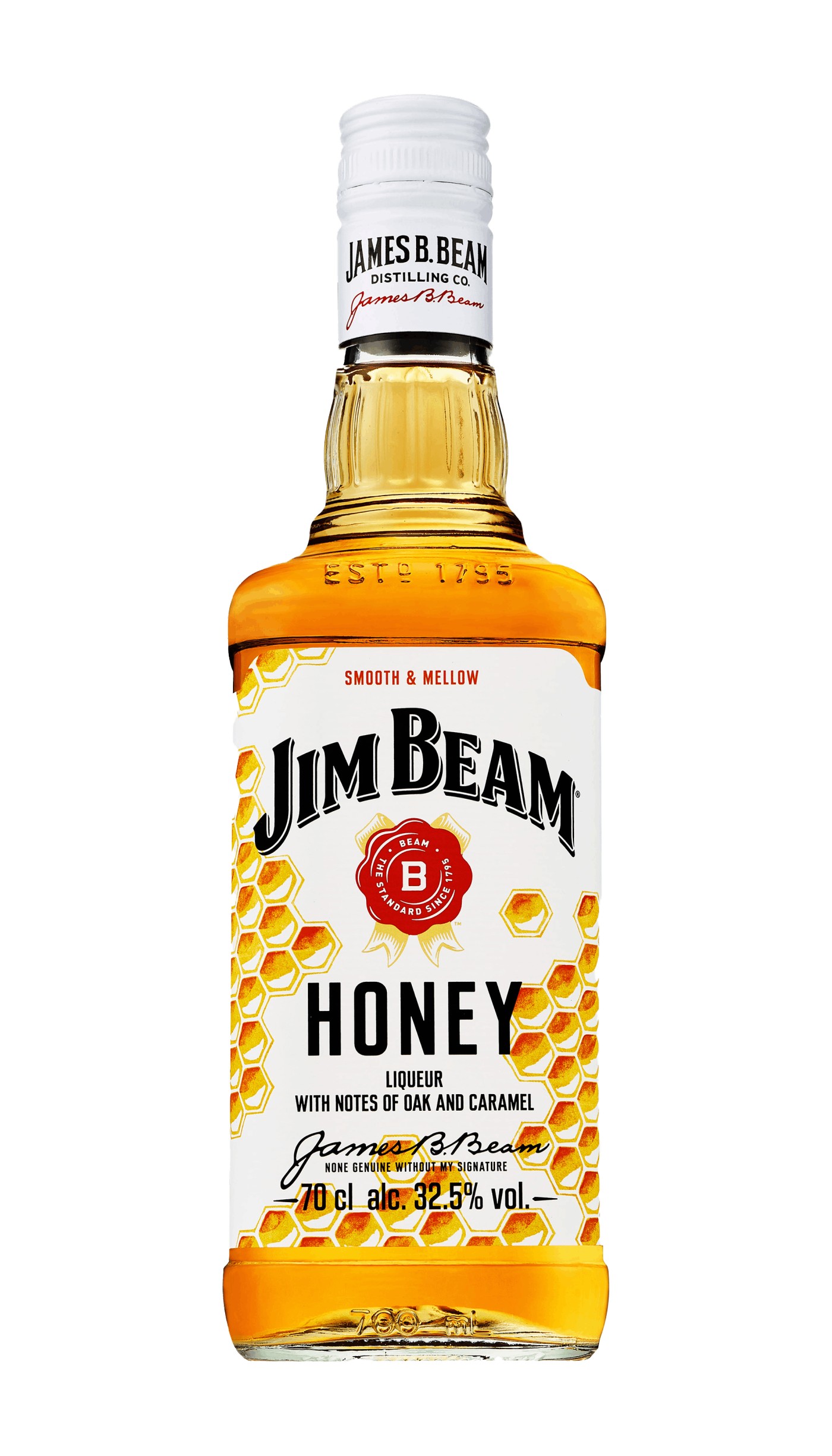 Packshot of Jim Beam Honey.