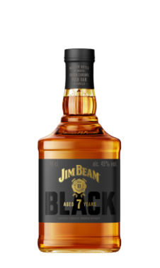 Packshot of Jim Beam Black.